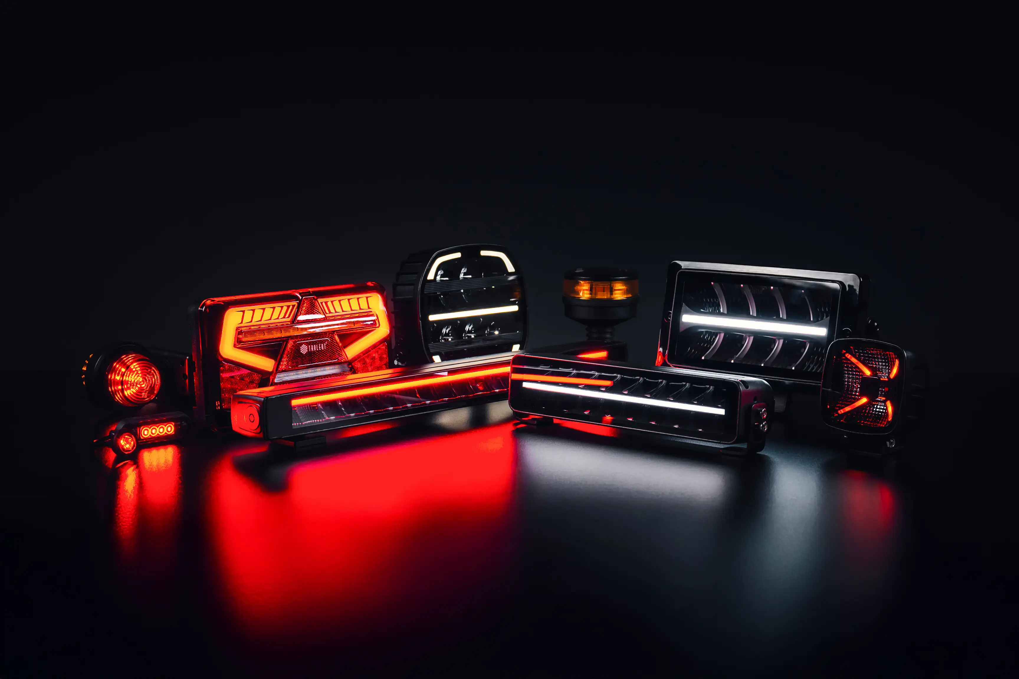 Wide range of LED lighting products for commercial vehicles